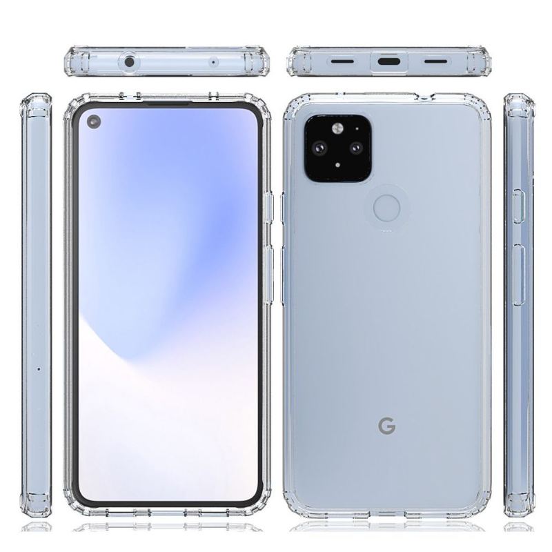 Skal För Google Pixel 4a 5G Skyddsfodral Transparent