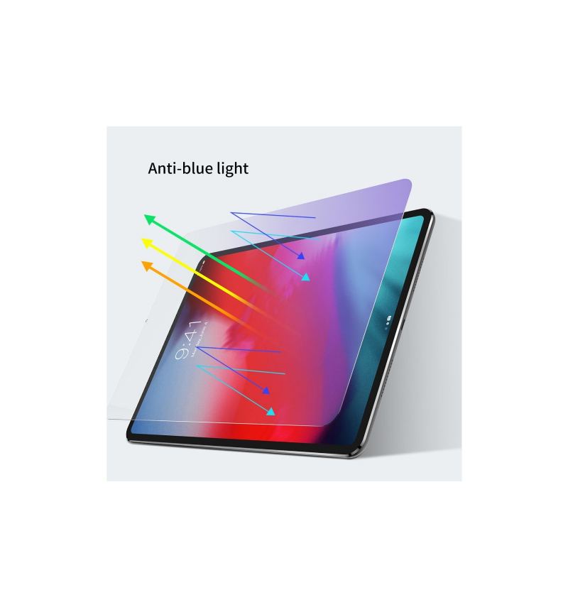 Antiblått Ljushärdat Glas Skärmskydd För iPad Pro 12.9 2018