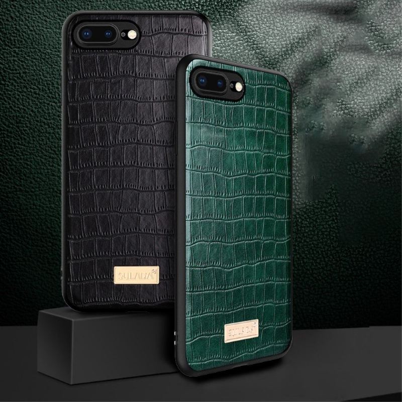 Skal För iPhone 8 Plus / 7 Plus Sulada Croc Lädereffekt