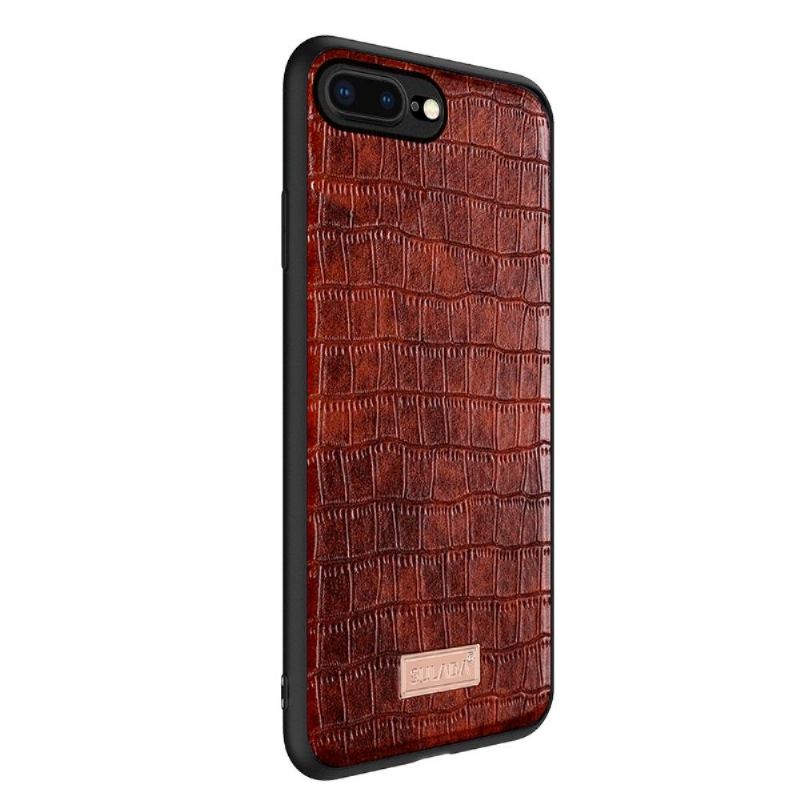 Skal För iPhone 8 Plus / 7 Plus Sulada Croc Lädereffekt