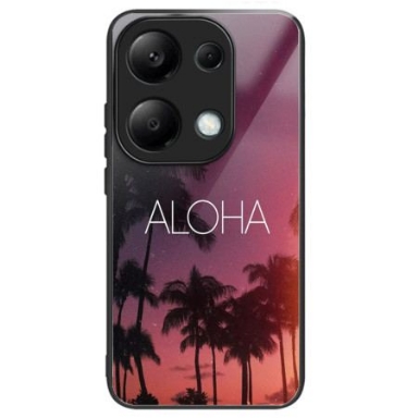 Skal För Xiaomi Redmi Note 13 Pro 4g Aloha Härdat Glas