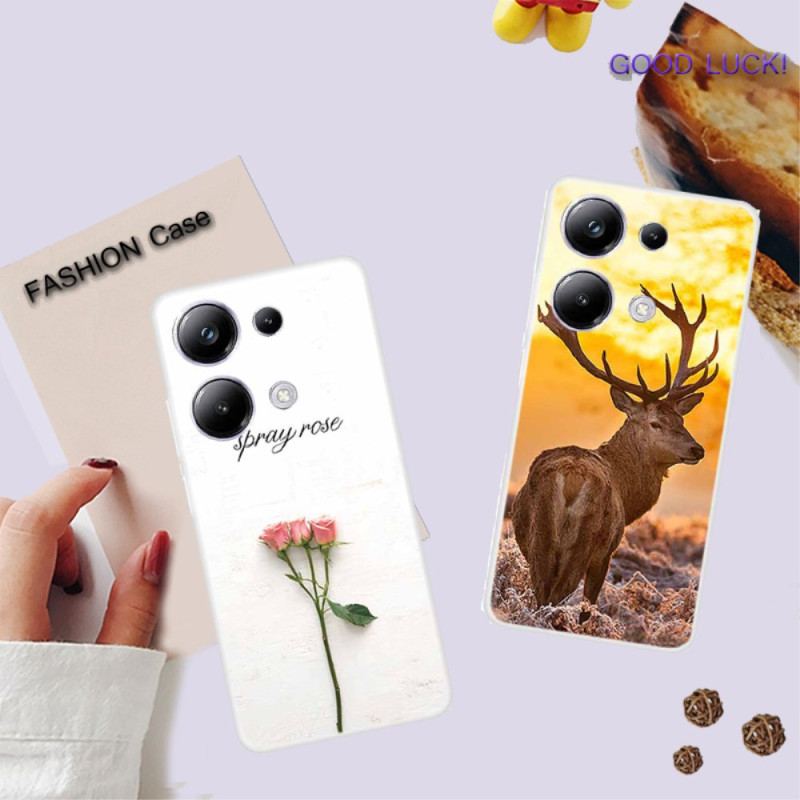 Skal Xiaomi Redmi Note 13 Pro 4g Tre Blommor