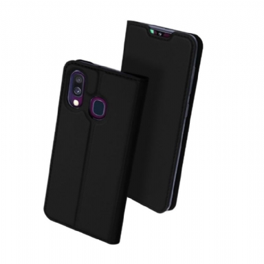 Fodral Case För Samsung Galaxy A40 Fallskydd Affärsimitation