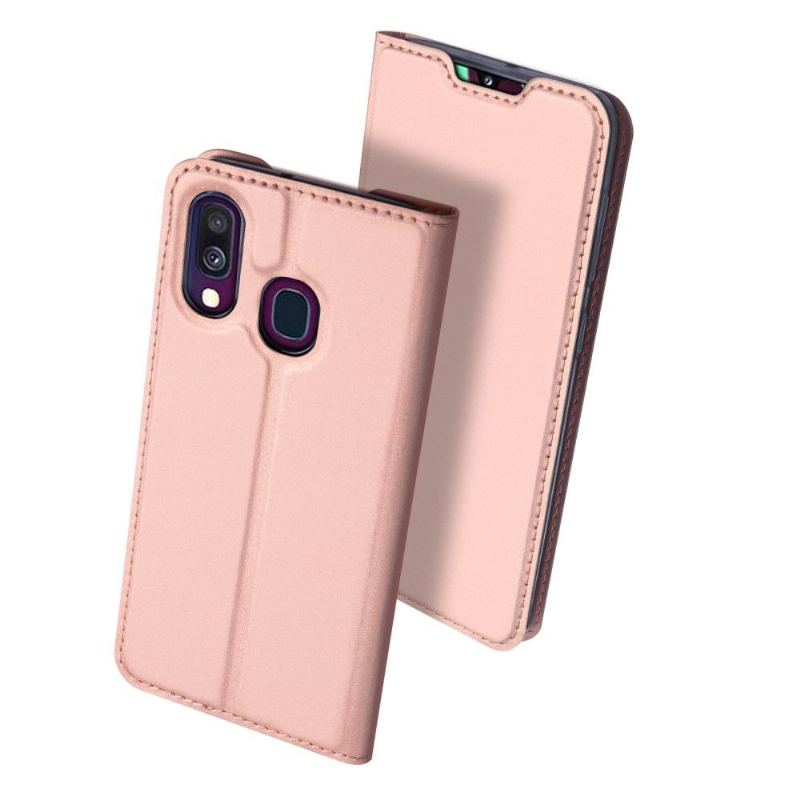 Fodral Case För Samsung Galaxy A40 Fallskydd Affärsimitation