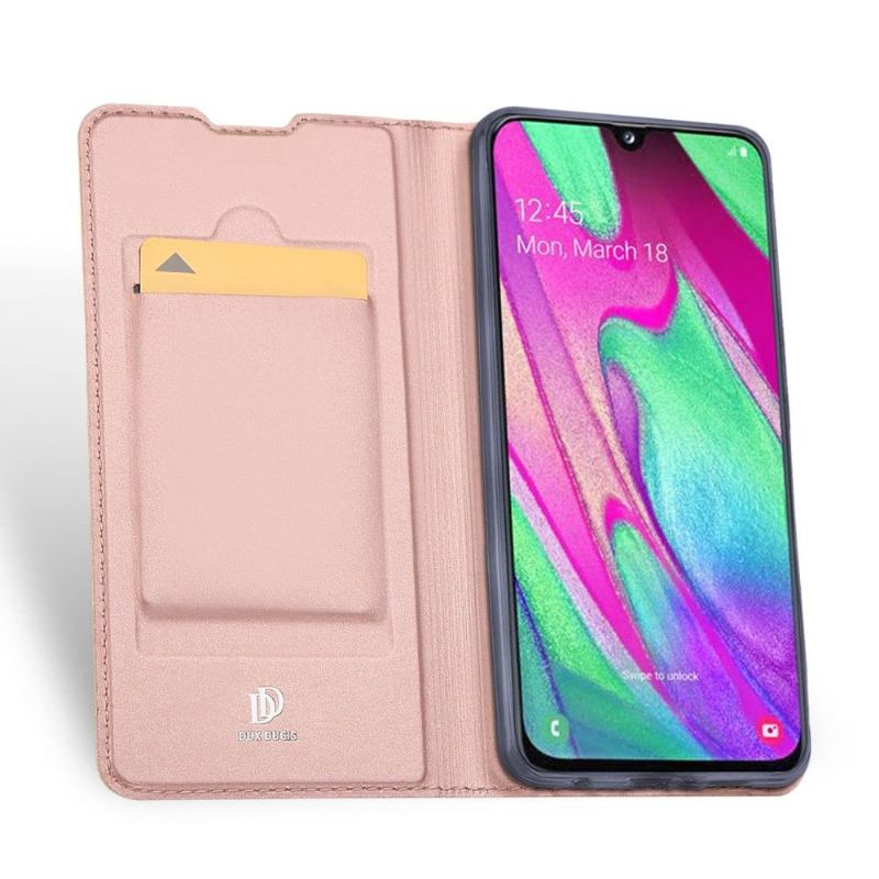 Fodral Case För Samsung Galaxy A40 Fallskydd Affärsimitation