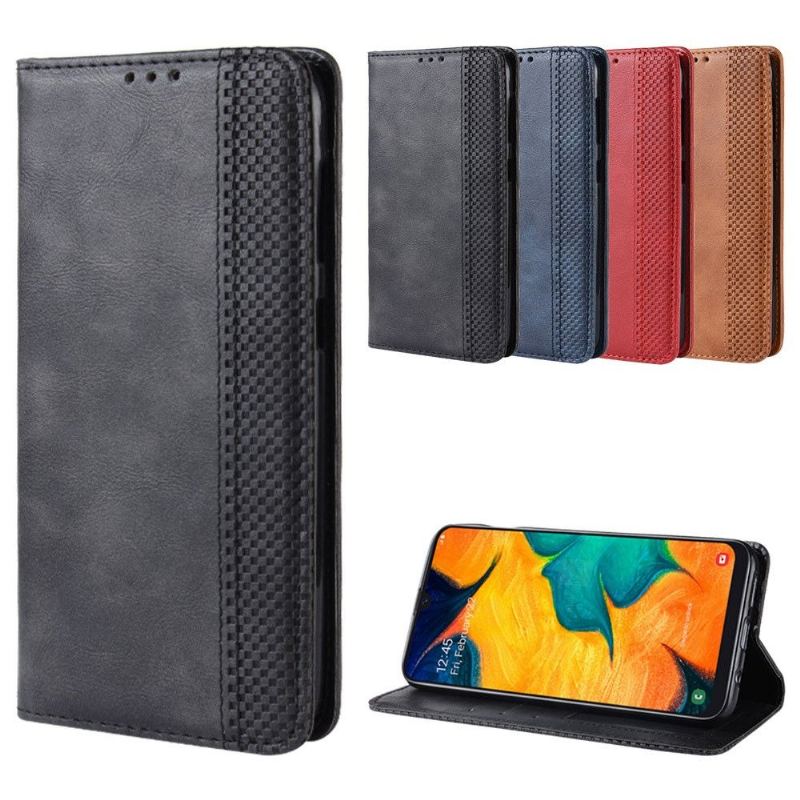 Fodral Case För Samsung Galaxy A40 Läderstil Le Cirénius