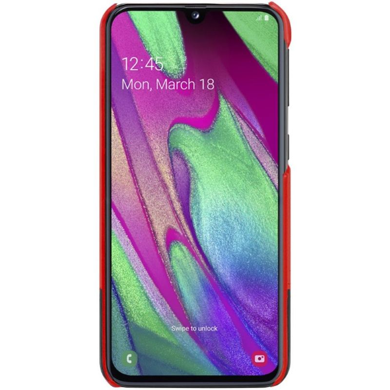 Skal För Samsung Galaxy A40 Imak Bicolor Konstläder