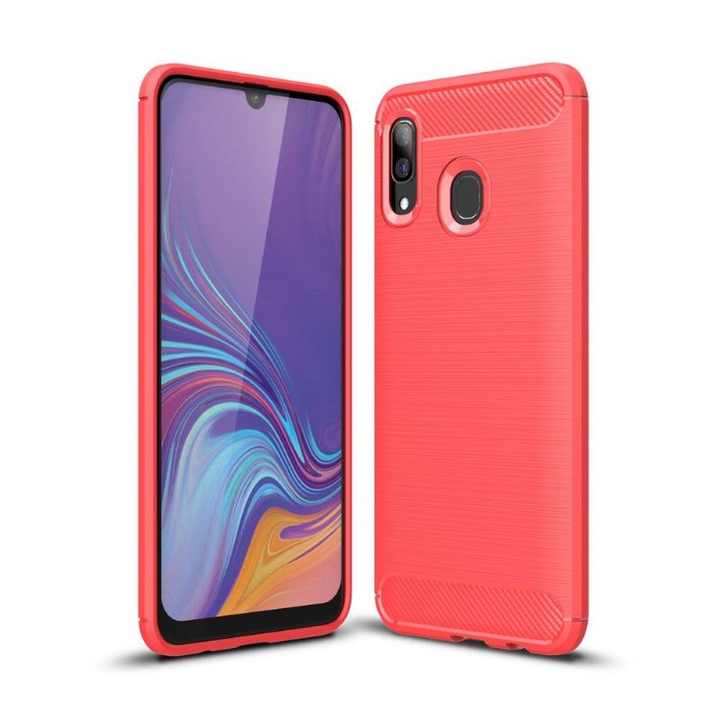 Skal För Samsung Galaxy A40 Kolborstad Gel