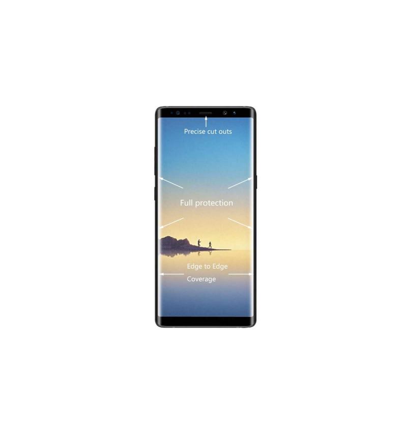 Samsung Galaxy Note 8 Skärmskydd I Härdat Glas I Full Storlek