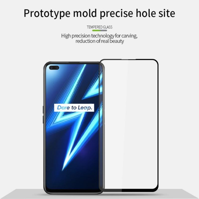 Realme 6 Pro Skärmskydd I Härdat Glas I Full Storlek