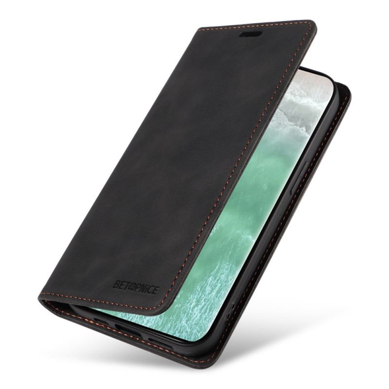 Folio-fodral För Oppo Reno 11 5g Betopnice Mockaeffekt Rfid-blockering