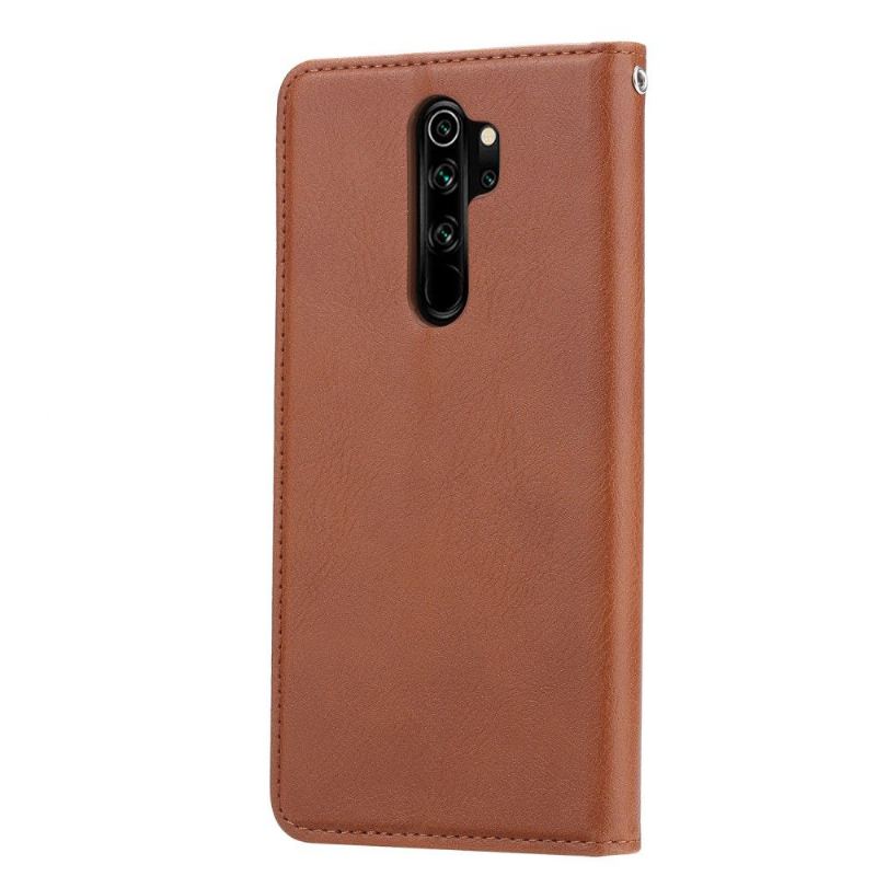 Fodral För Xiaomi Redmi Note 8 Pro Stativfodral I Lädereffekt