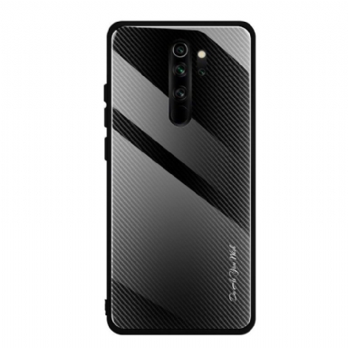 Skal För Xiaomi Redmi Note 8 Pro Baksida Av Kolglas