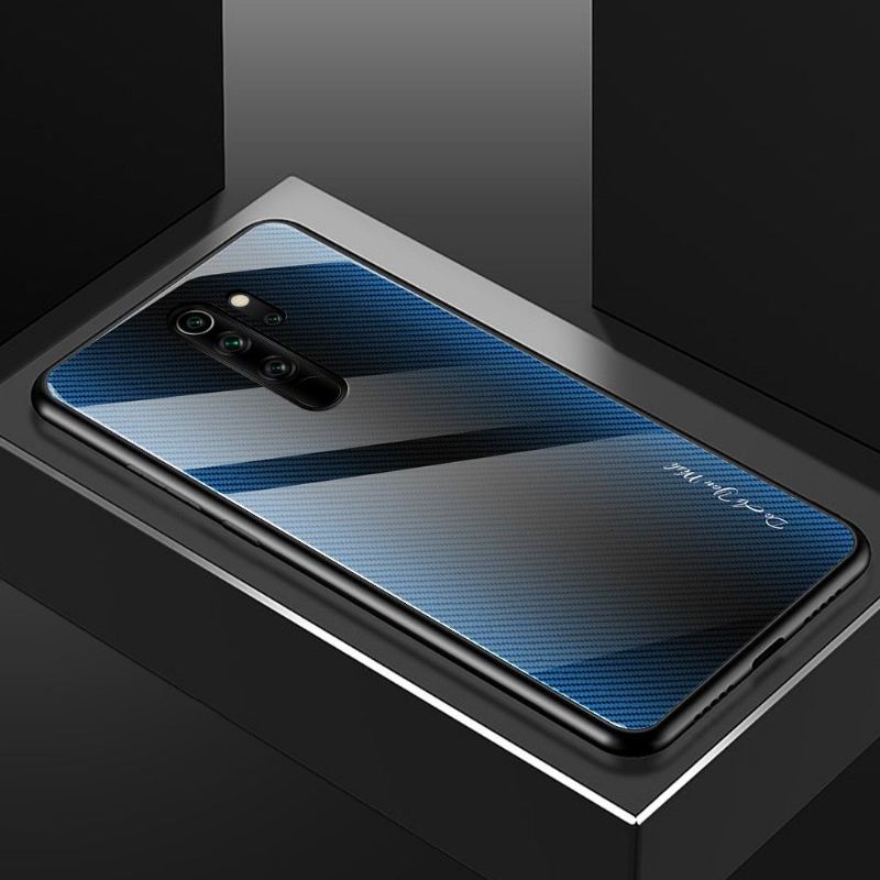 Skal För Xiaomi Redmi Note 8 Pro Baksida Av Kolglas