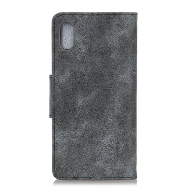 Fodral Case För Xiaomi Redmi 9A Fallskydd Edouard Konstläder Vintage