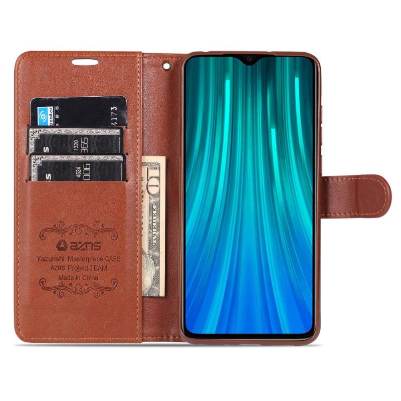 Fodral För Xiaomi Redmi 9A Azns Retro Lädereffekt