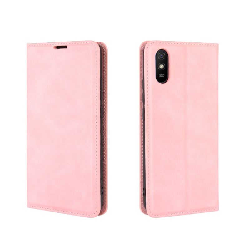 Fodral För Xiaomi Redmi 9A Business Retro - Rosa