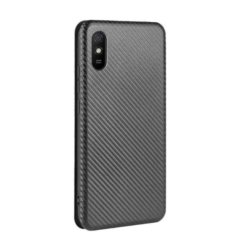 Fodral För Xiaomi Redmi 9A Kolfibereffekt