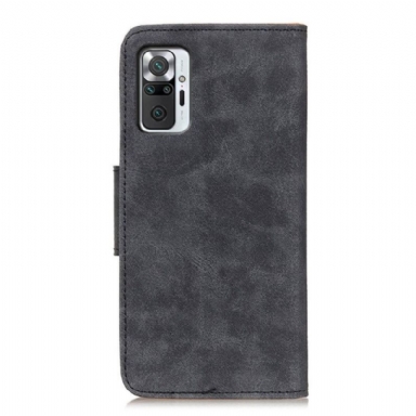 Fodral Case För Xiaomi Redmi Note 10 Pro Edouard I Vintage Konstläder