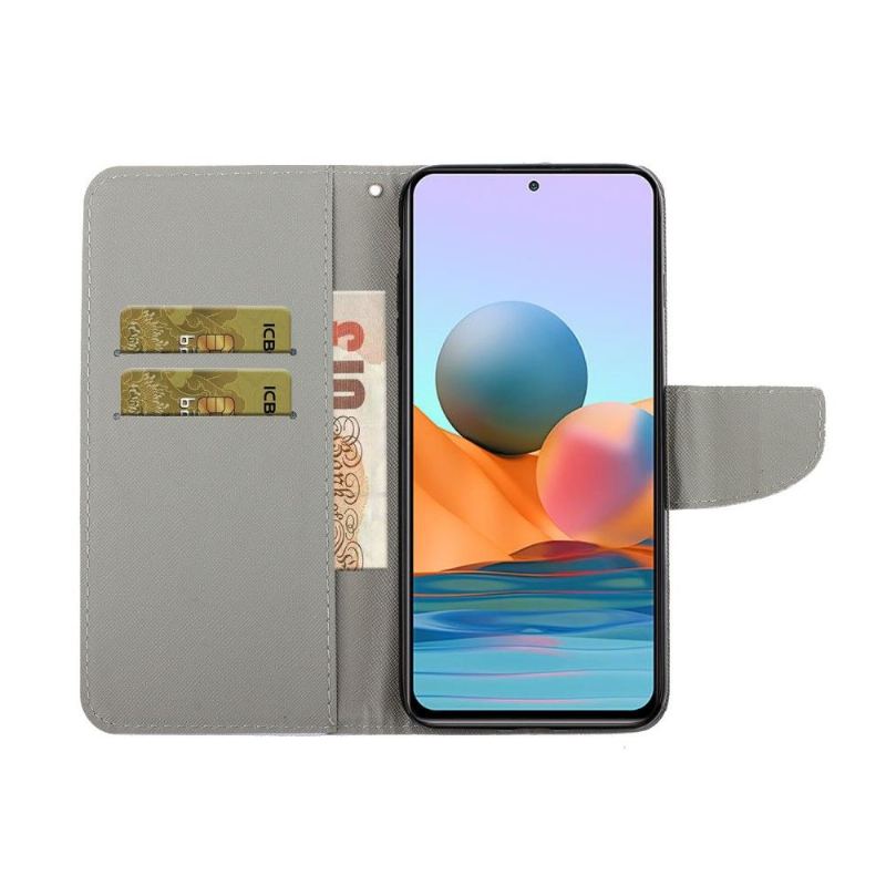 Fodral För Xiaomi Redmi Note 10 Pro Blommigt Hjärta