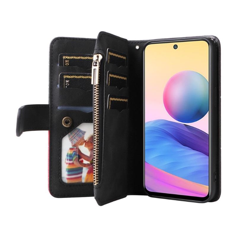 Fodral För Xiaomi Redmi Note 10 5G / Poco M3 Pro Bicolor Artistic 002-serien