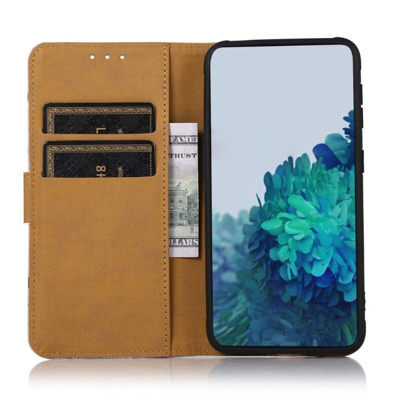 Folio-fodral För Xiaomi Redmi Note 10 5G / Poco M3 Pro Fallskydd Hård Tiger