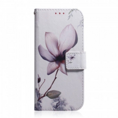 Folio-fodral OnePlus 10 Pro 5G Blomma Dusty Pink