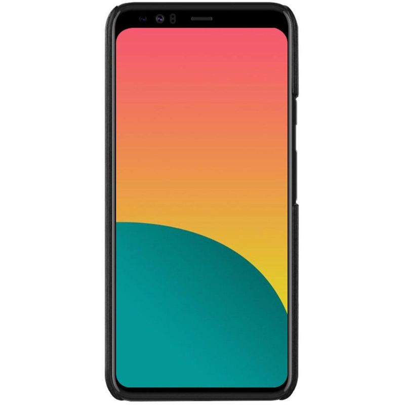 Skal För Google Pixel 4 XL Imak Bicolor Konstläder - Svart / Brun