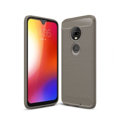 Skal För Motorola Moto G7 Kolborstad Gel