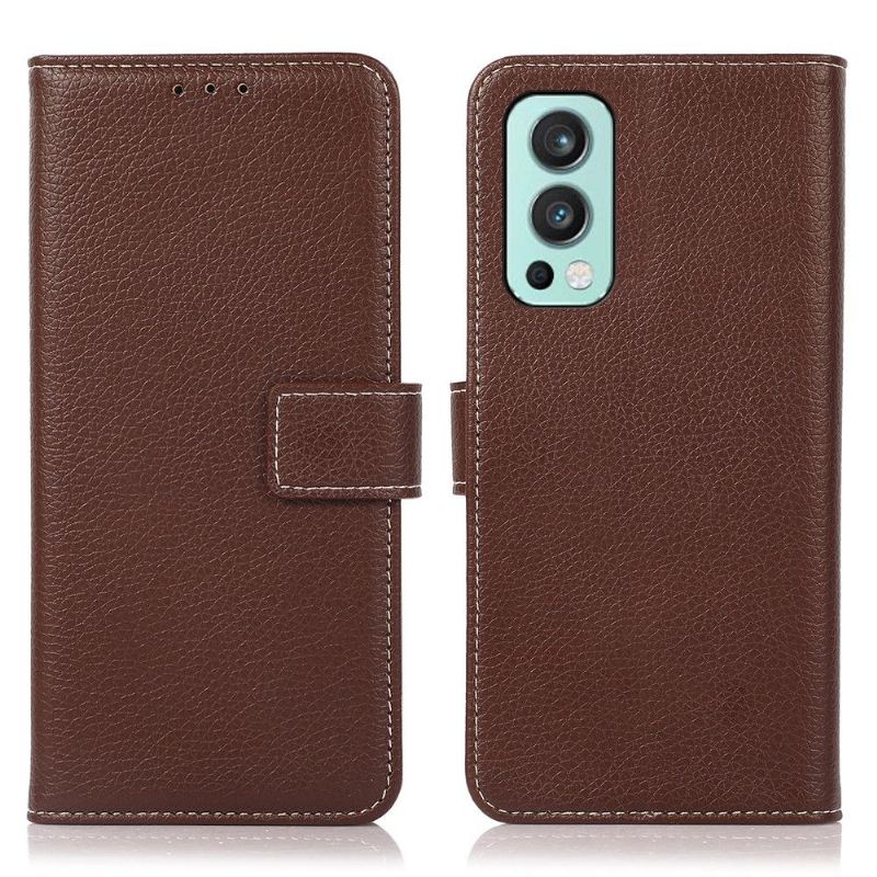 Fodral För OnePlus Nord 2 5G Claudia Grained Faux Leather