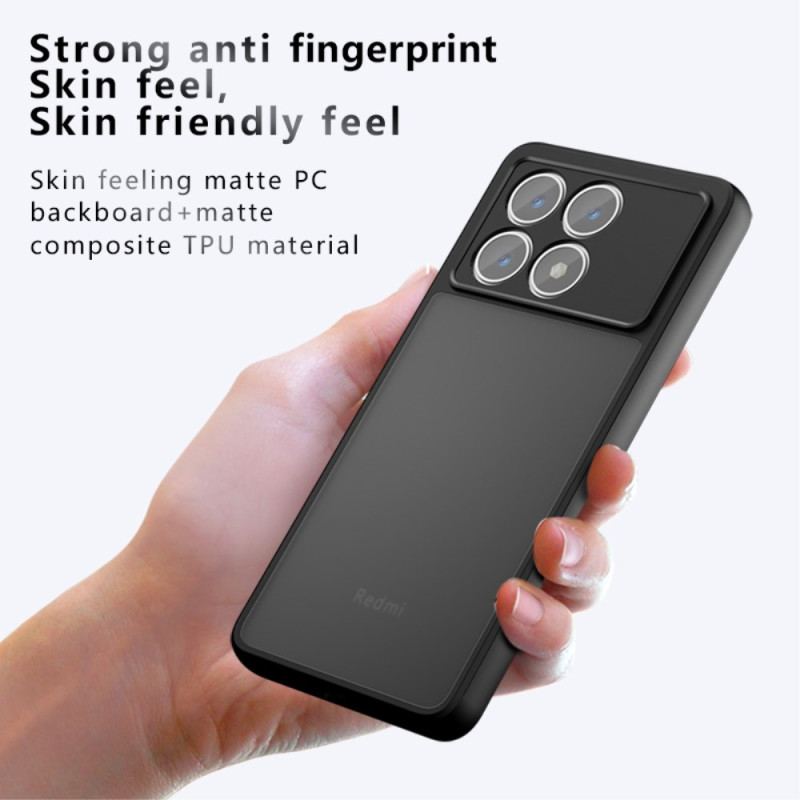 Skal Poco X6 Pro 5g Telefonfodral Svart Transparent