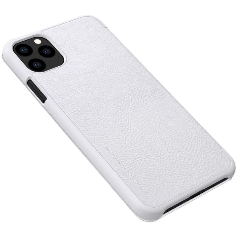 Fodral För iPhone 11 Pro Nillkin Qin Konstläder