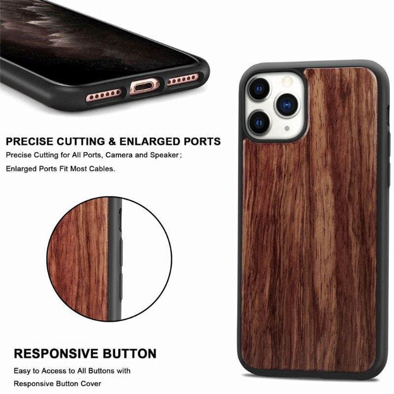 Skal För iPhone 11 Pro Hemming Premium Trä