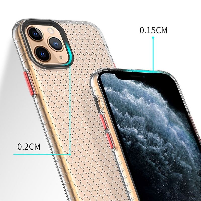 Skal För iPhone 11 Pro Silikon Honeycomb