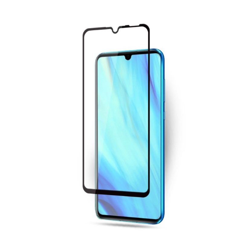 Huawei P30 - Skärmskydd Av Härdat Glas I Full Storlek - Svart