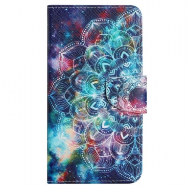 Fodral Samsung Galaxy A13 Med Kedjar Flashig Strappy Mandala