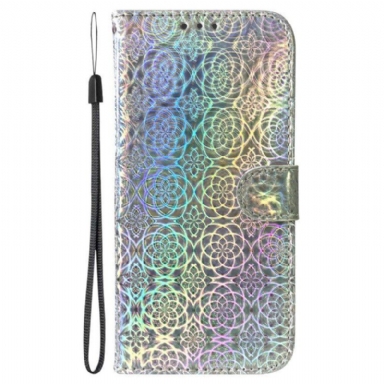 Fodral Samsung Galaxy A13 Med Kedjar Strappy Psychedelic Flowers