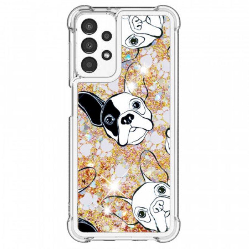 Skal Samsung Galaxy A13 Mr Dog Paljetter