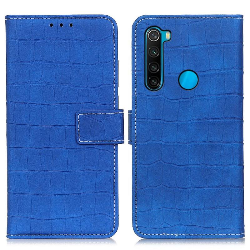 Fodral För Xiaomi Redmi Note 8 2021 Croc-imitation