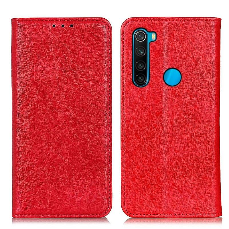 Fodral För Xiaomi Redmi Note 8 2021 Hemming Folio-fodral Simone Konstläder