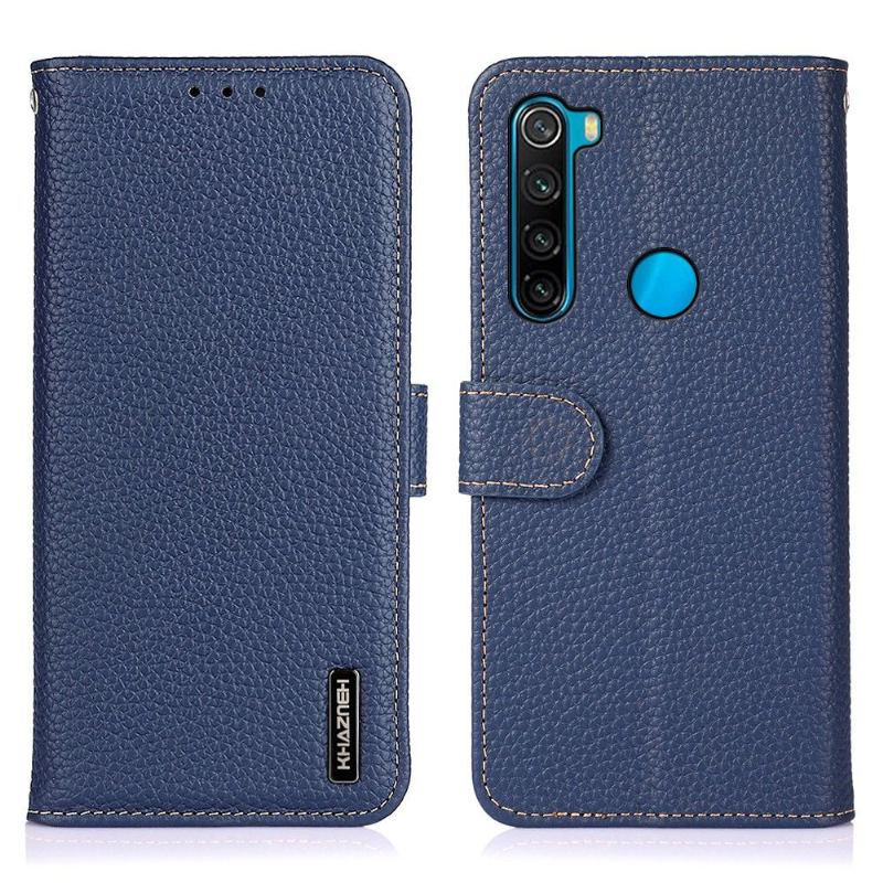 Fodral För Xiaomi Redmi Note 8 2021 Khazneh Grained Läder