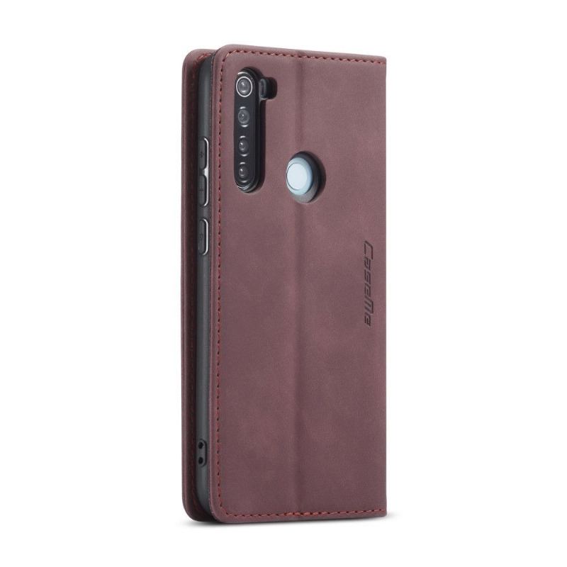 Folio-fodral För Xiaomi Redmi Note 8 2021 Retro Läderimitation Golias