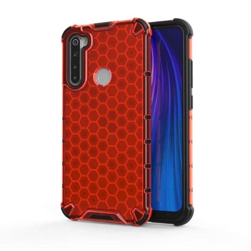 Skal För Xiaomi Redmi Note 8 2021 Fallskydd Honeycomb Design