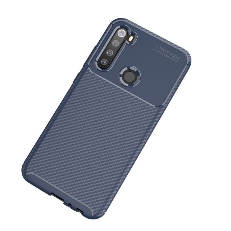 Skal För Xiaomi Redmi Note 8 2021 Hemming Kolfiberstil