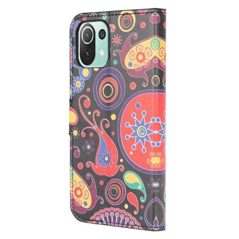 Fodral För Xiaomi Mi 11 Lite 5G NE / Mi 11 Lite / Mi 11 Lite 5G Bedrijf Paisleyblomma