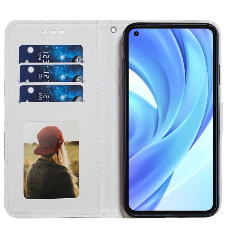 Fodral För Xiaomi Mi 11 Lite 5G NE / Mi 11 Lite / Mi 11 Lite 5G Designtrianglar