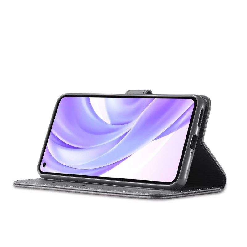 Fodral För Xiaomi Mi 11 Lite 5G NE / Mi 11 Lite / Mi 11 Lite 5G Folio-fodral Lädereffekt Lc.imeeke