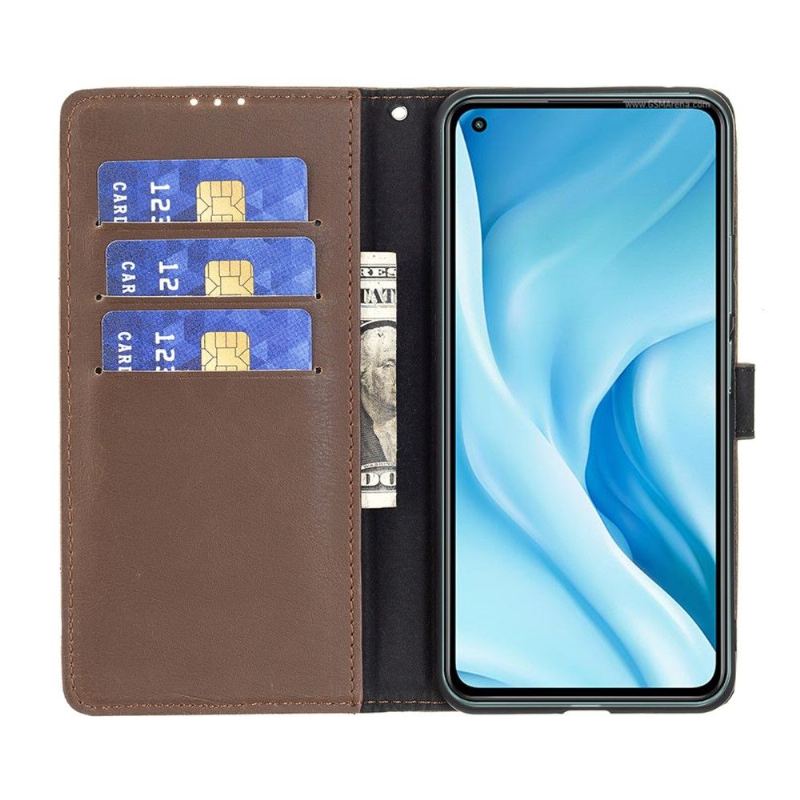 Fodral För Xiaomi Mi 11 Lite 5G NE / Mi 11 Lite / Mi 11 Lite 5G Folio-fodral Retro Konstläder