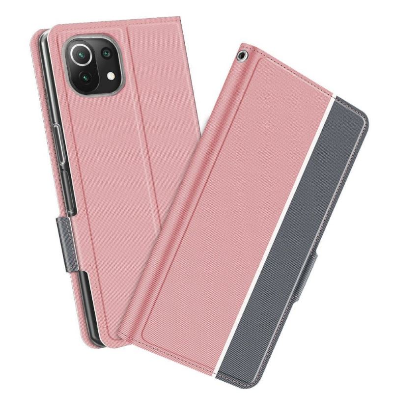 Fodral För Xiaomi Mi 11 Lite 5G NE / Mi 11 Lite / Mi 11 Lite 5G Hemming Victoria Style Läder