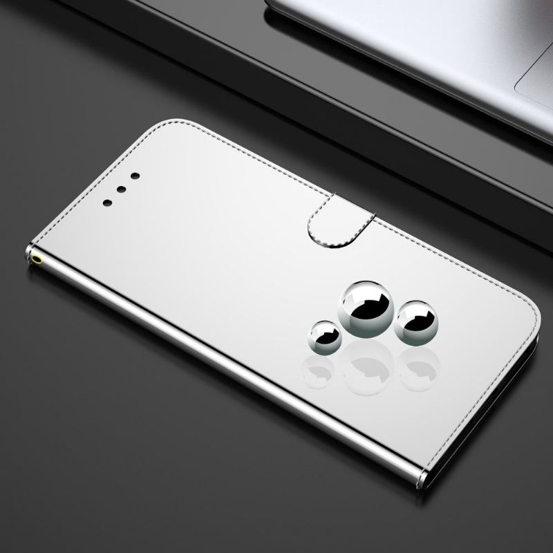 Folio-fodral För Xiaomi Mi 11 Lite 5G NE / Mi 11 Lite / Mi 11 Lite 5G Fallskydd Spegeleffekt I Konstläder